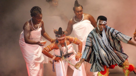 Dzen Nako Cultural Troupe thrills audience at the National Theater