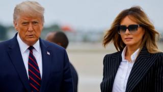 Donald Trump and wife test positive for COVID-19