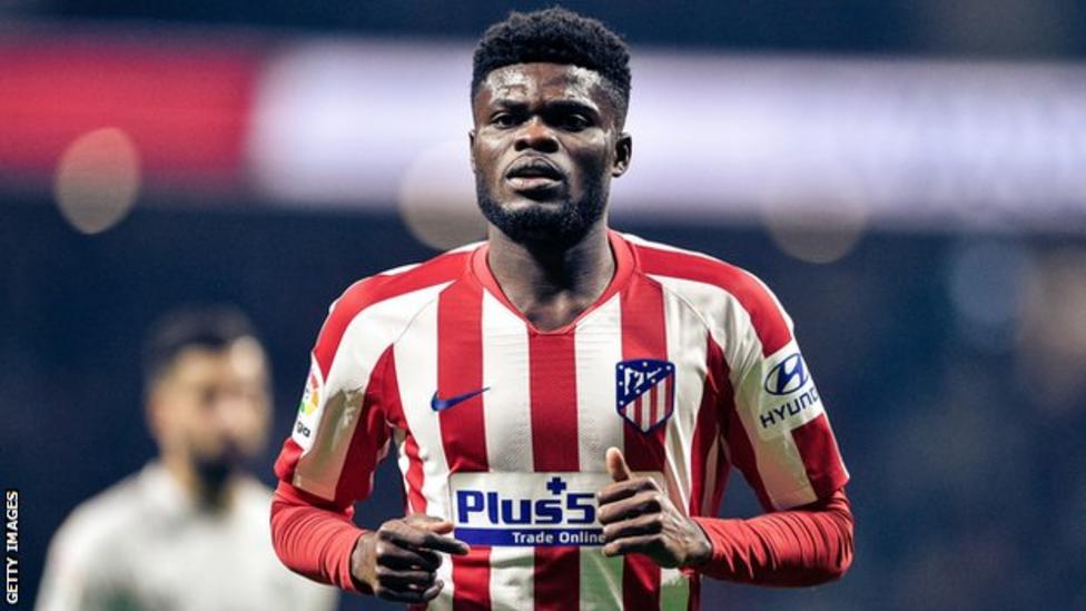 Thomas Partey: Arsenal complete £45m deal for Atletico Madrid midfielder