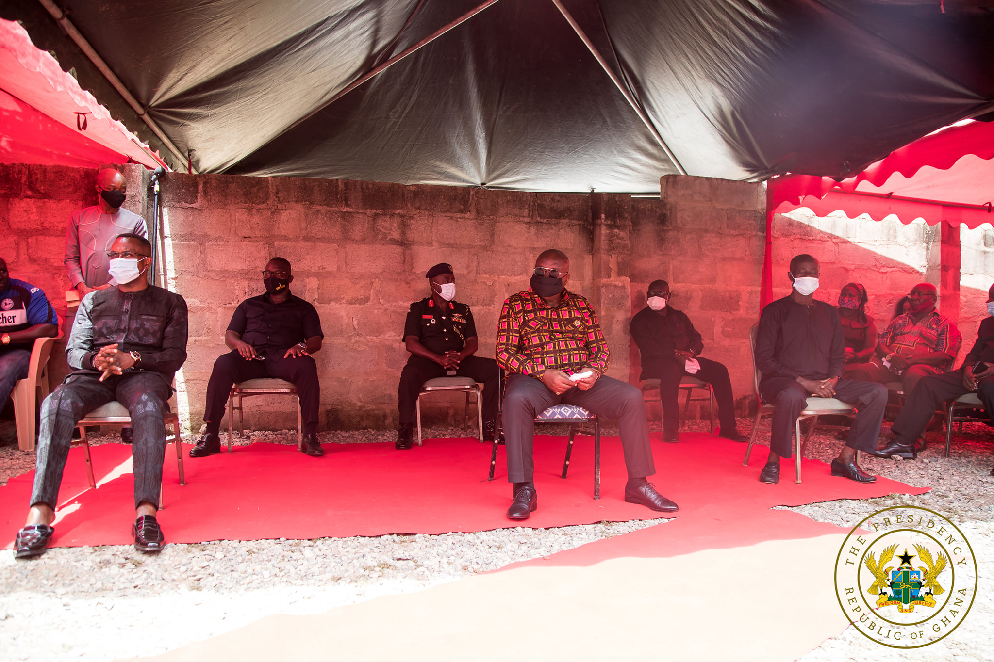 Akufo-Addo condoles with Ekow Hayford family