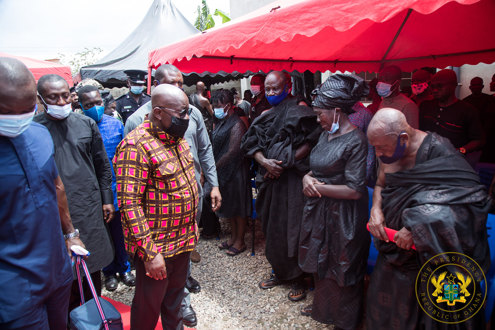 Akufo-Addo condoles with Ekow Hayford family