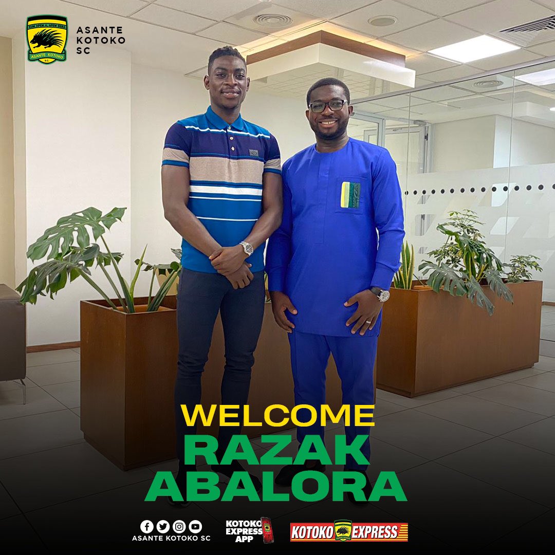 GPL transfer news: Kotoko Signs Black Stars Goalkeeper Razak Abalorah