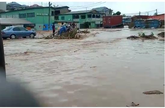 Floods: Tina Mensah runs to Road Minister for succour