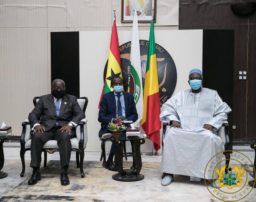 Mali interim leader lauds Akufo-Addo’s role resolving impasse
