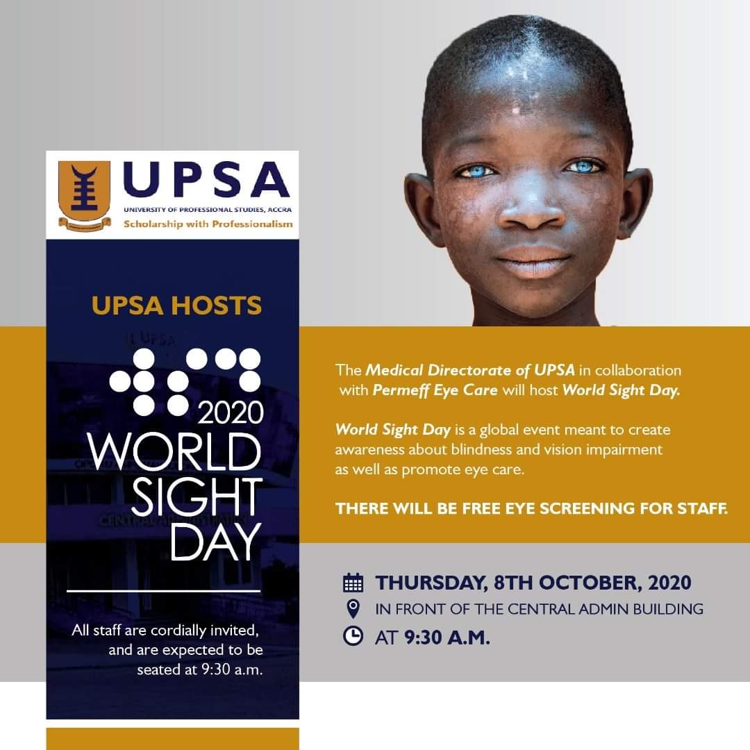 UPSA observes World Sight Day