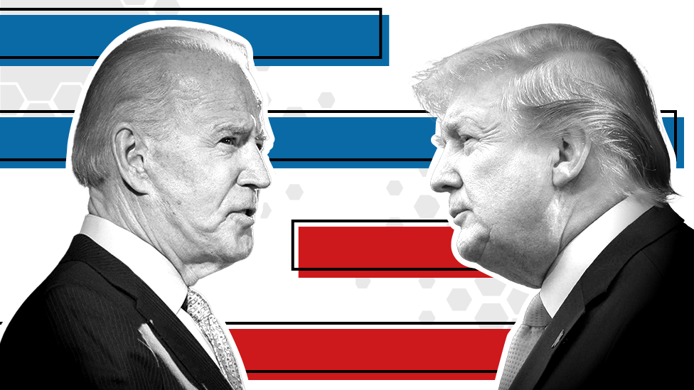 Joe Biden and Donald Trump