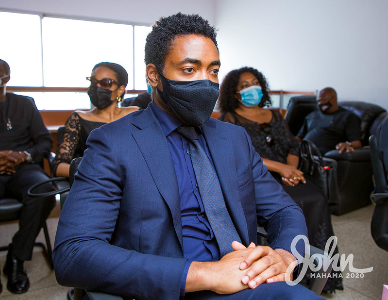 Rawlings family and Mahama