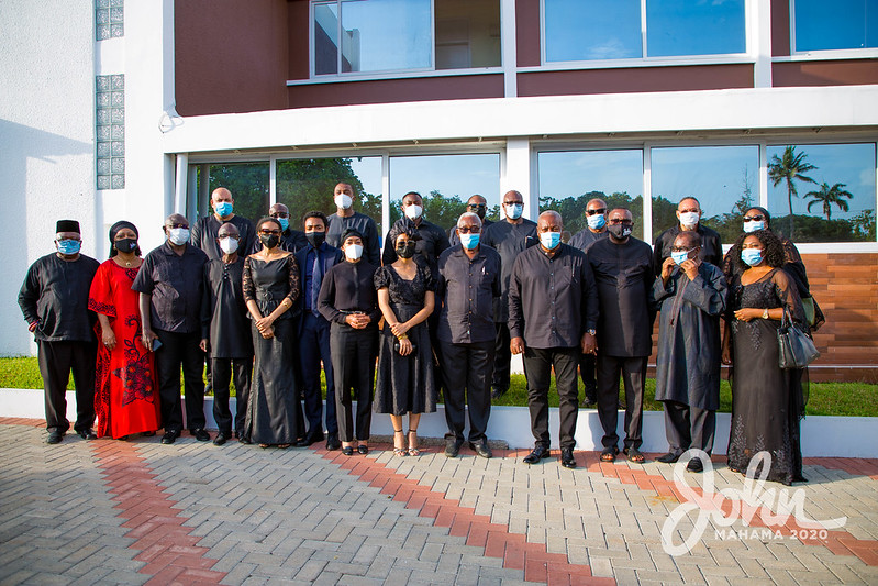Rawlings family and Mahama
