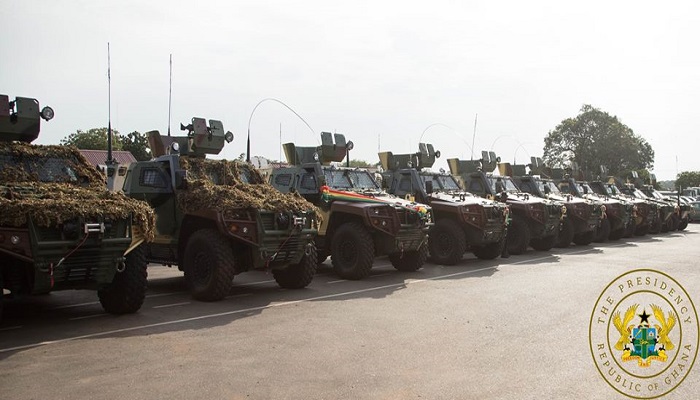 Government commits $200m into purchase of more armoured vehicles, upgrading of sucurity agencies