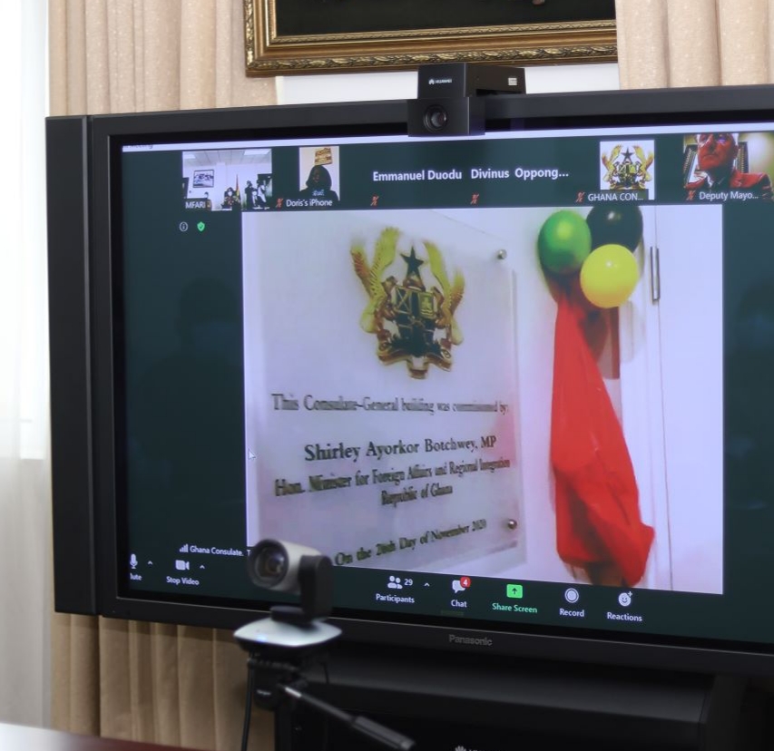 Foreign Minister commissions new building for Ghana Consulate-General in Toronto