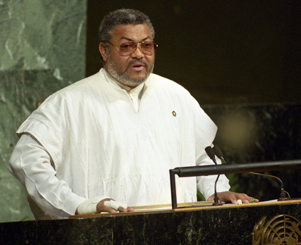 Rawlings at UN