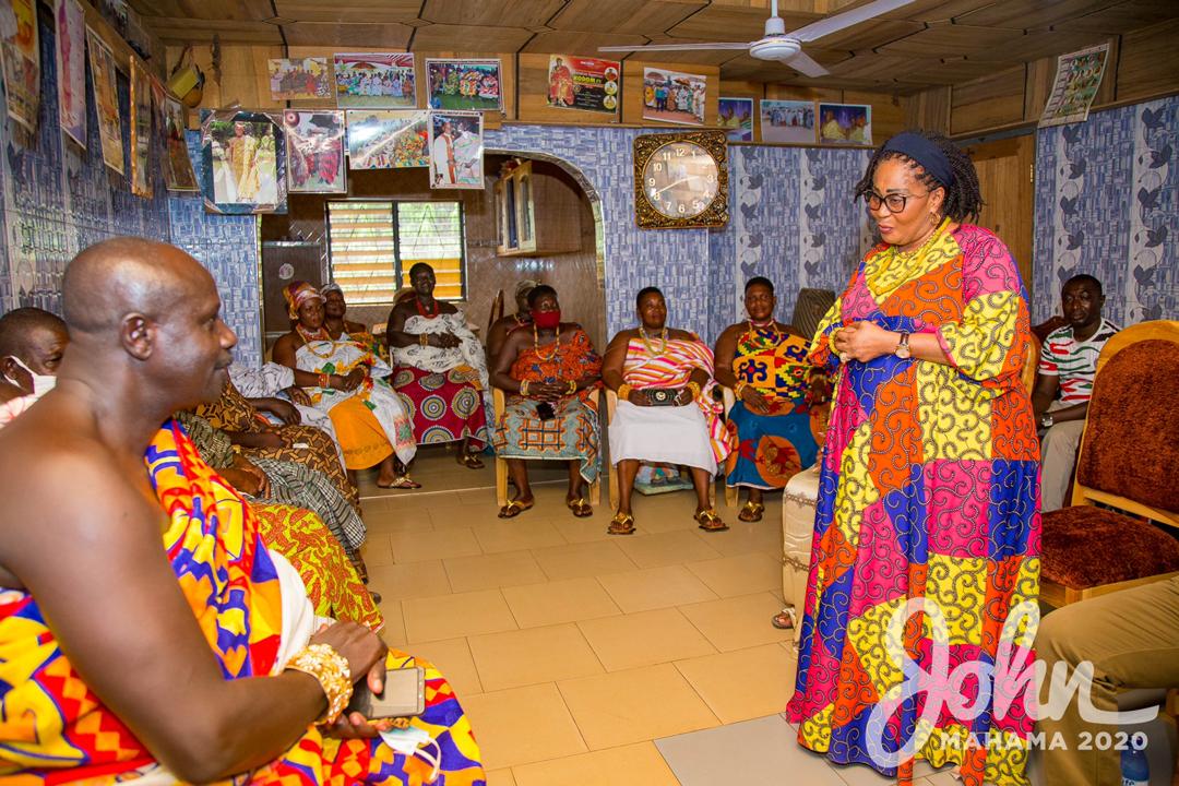 Lordina Mahama campaign 