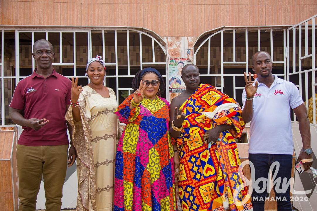 Lordina Mahama campaign 