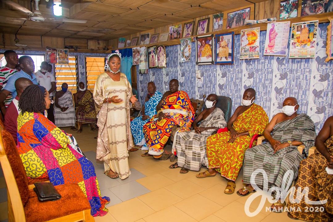 Lordina Mahama campaign 