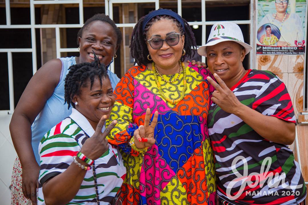 Lordina Mahama campaign