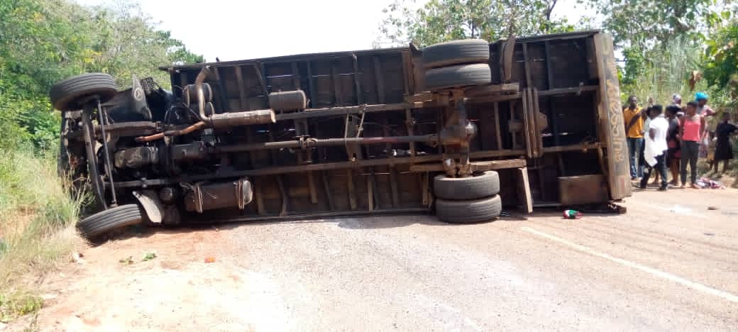 NDC supporters crashed in Ejura 