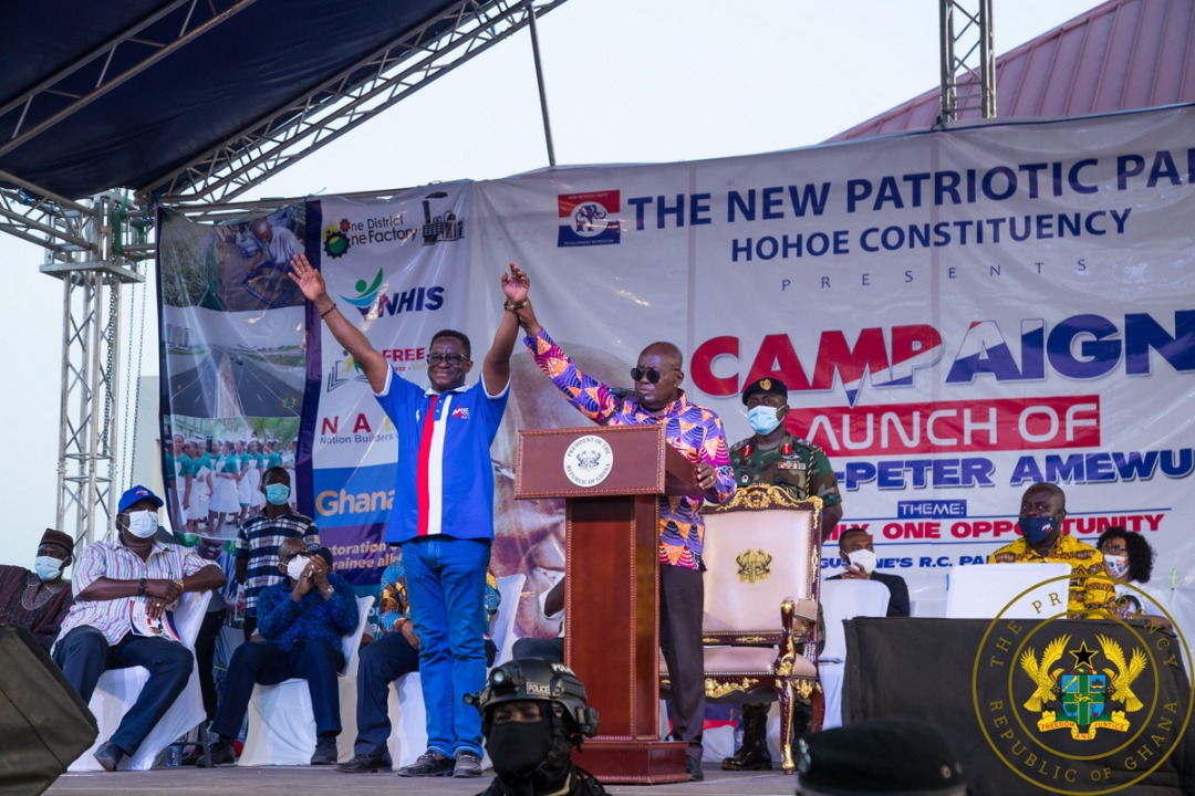 Akufo-Addo on Volta region