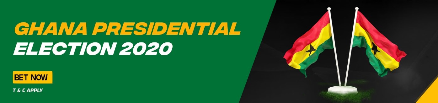 Ghana election 2020 – mybet.africa put out odds
