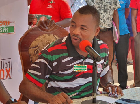 Desmond Degraft Paitoo, the NDC Gomoa East Parliamentary Candidate