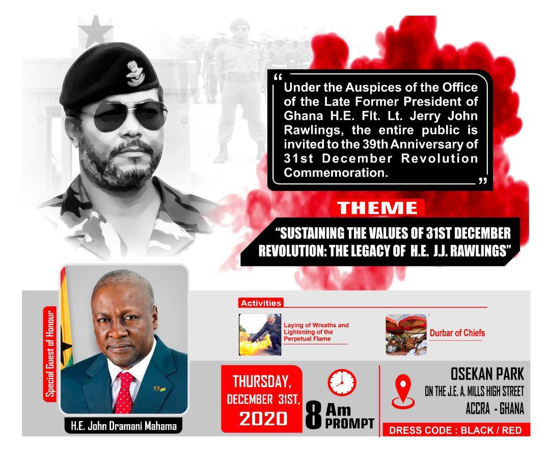 Mahama is special guest of honour at 31st December Revolution anniversary