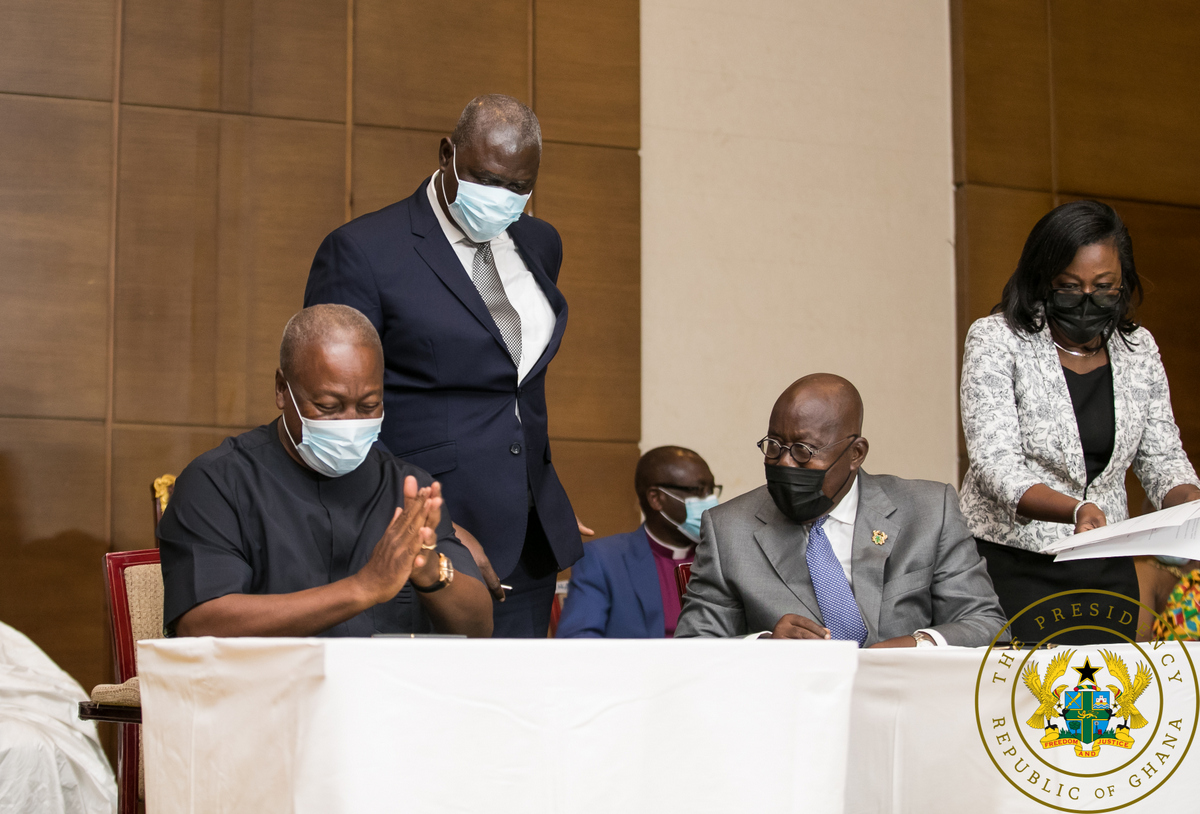 Nana-Mahama peace pact