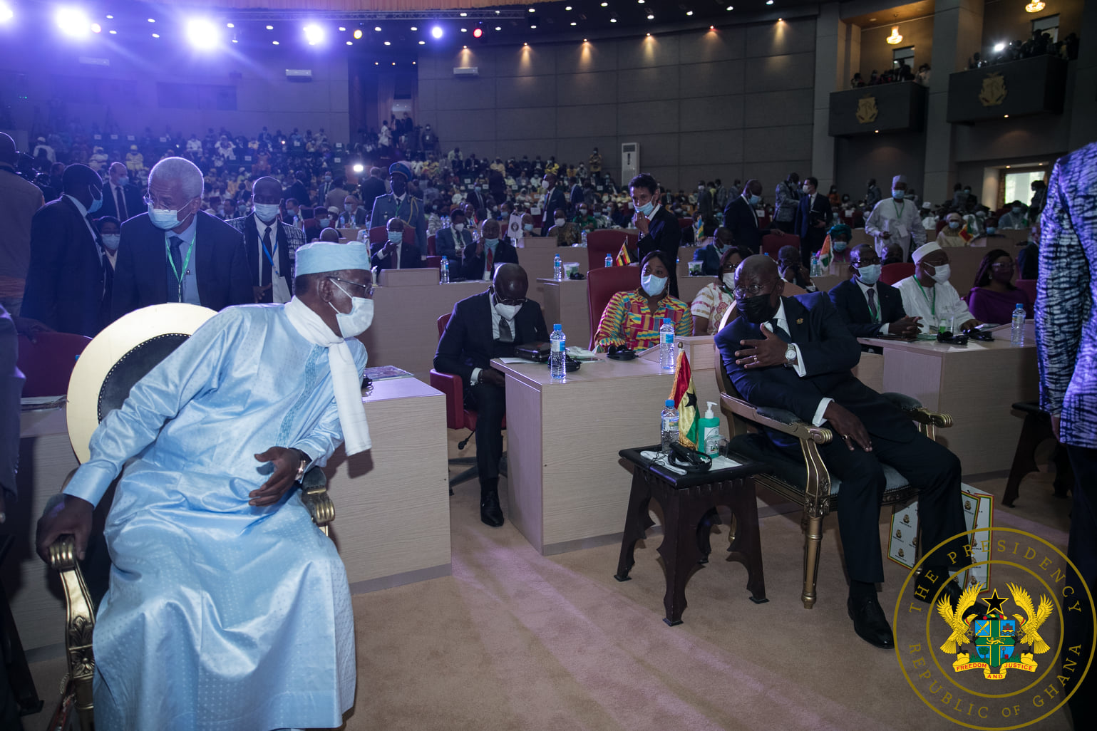 Akufo-Addo attends the inauguration of  Guinean President, Alpha Condé