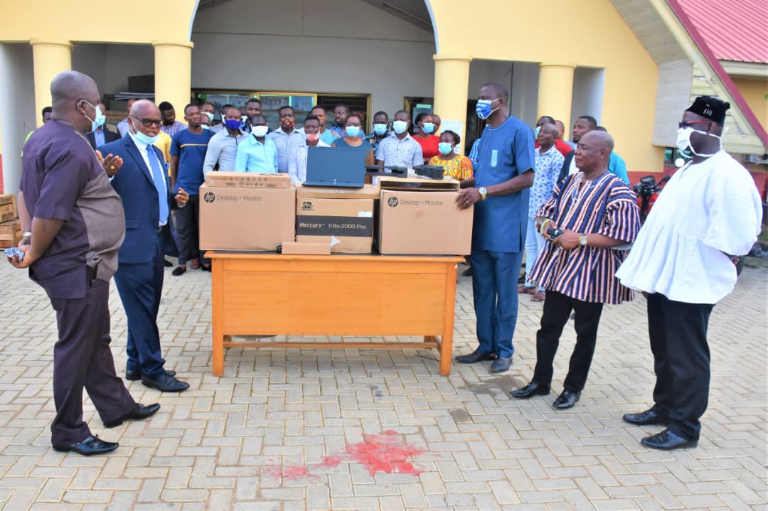 Local Government Service replaces computers stolen from North Tongu Assembly by Western Togoland successionist group
