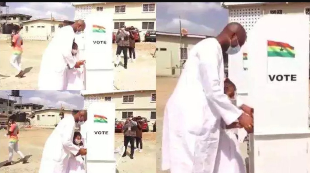 Asawase MP, Muntaka Mubarak allows 6-year-old daughter to vote on his behalf