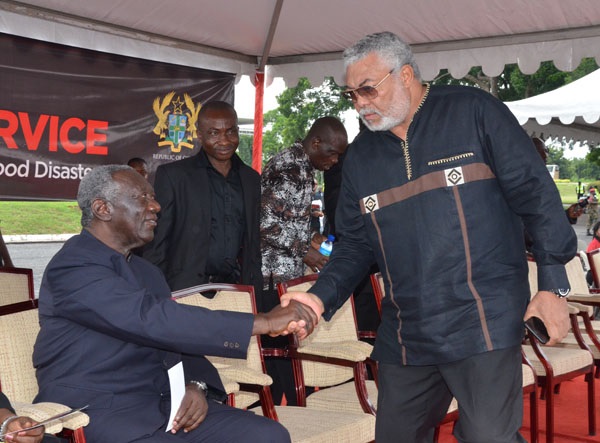 Kufour’s tribute to late Jerry John Rawlings