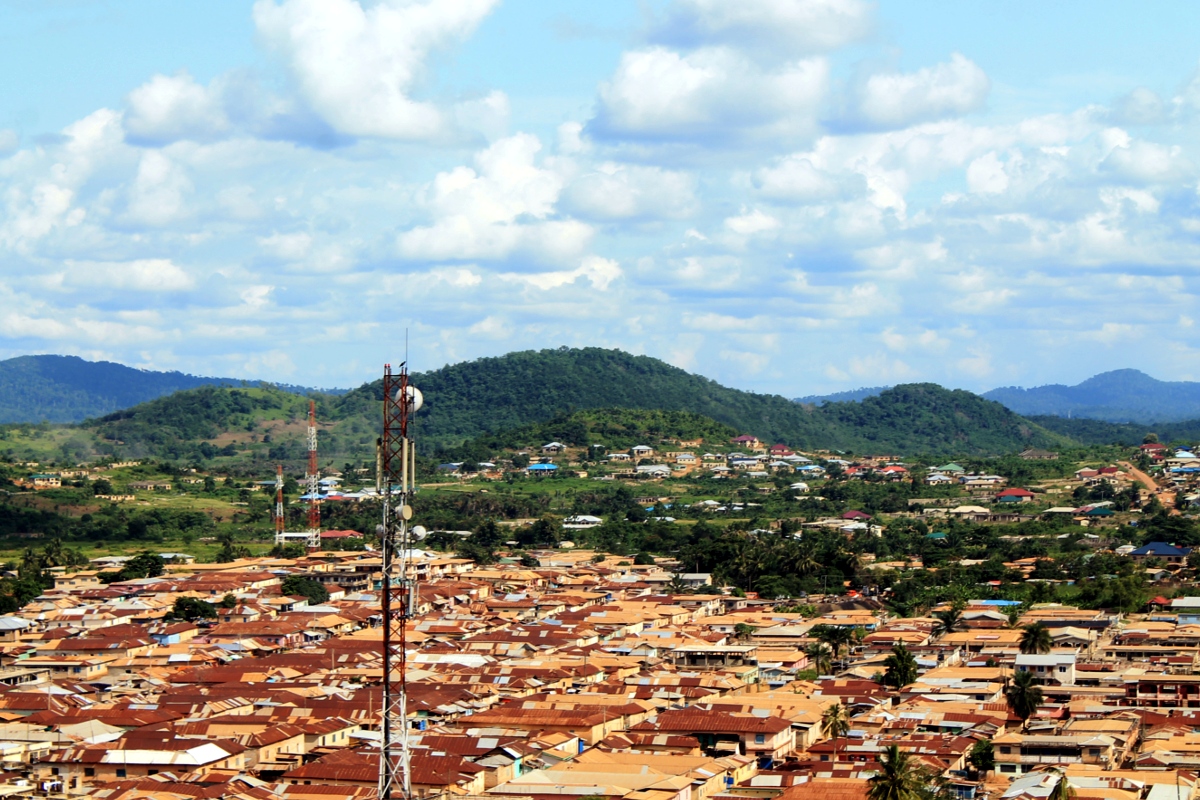 Obuasi town