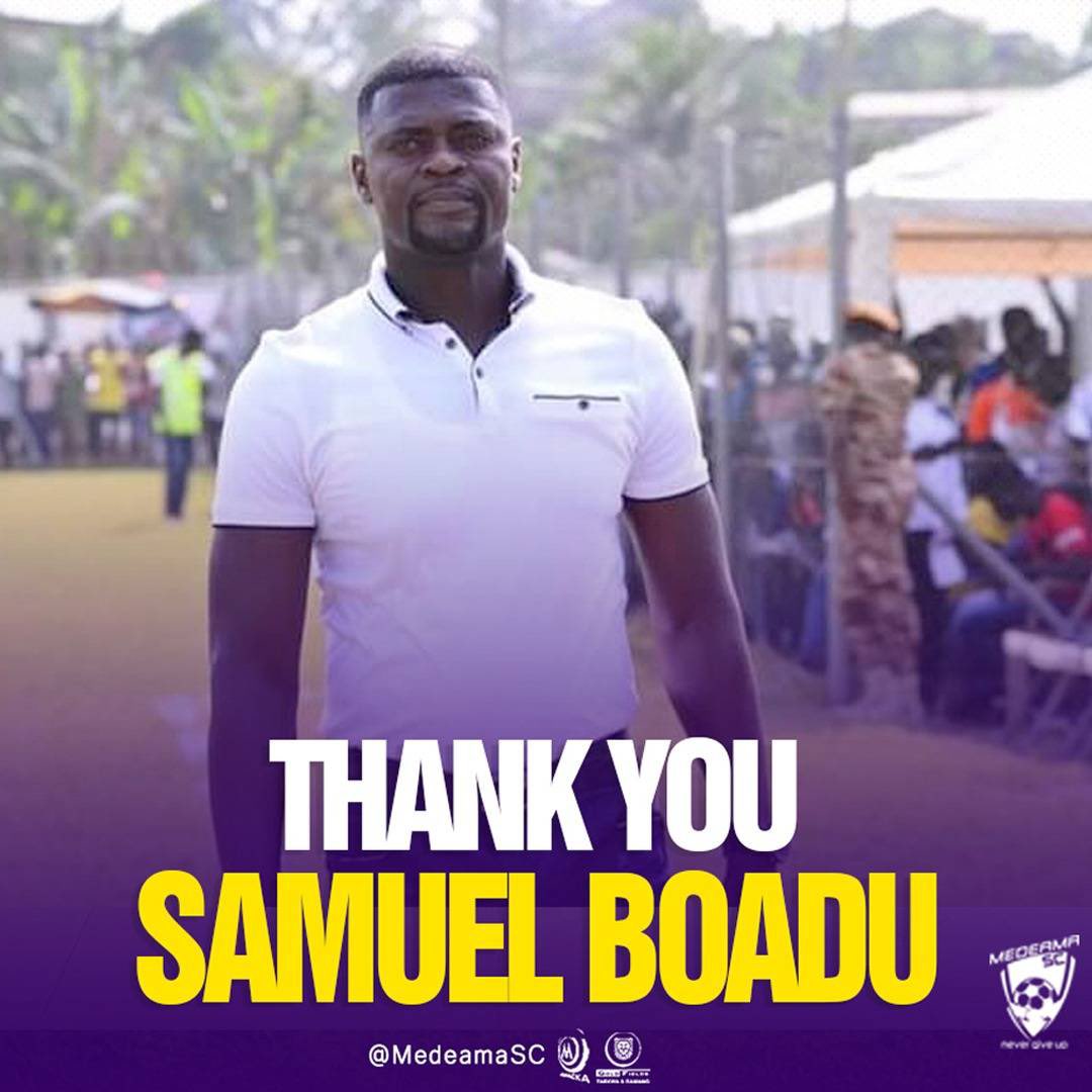 Samuel Boadu resigns as Medeama SC head coach