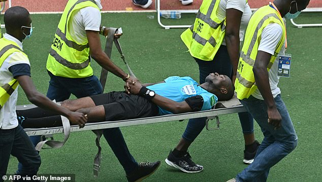 Ghanaian referee collapses during AFCON qualifier