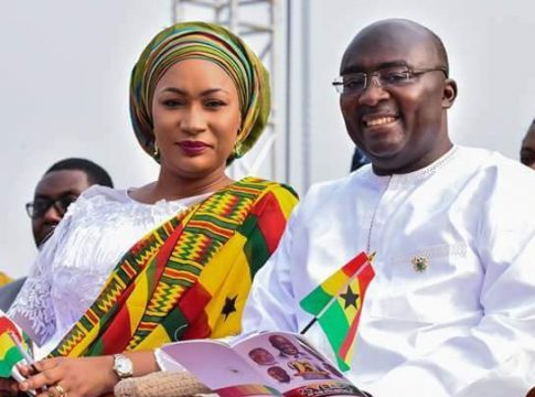 Vice President Bawumia and his wife Samira