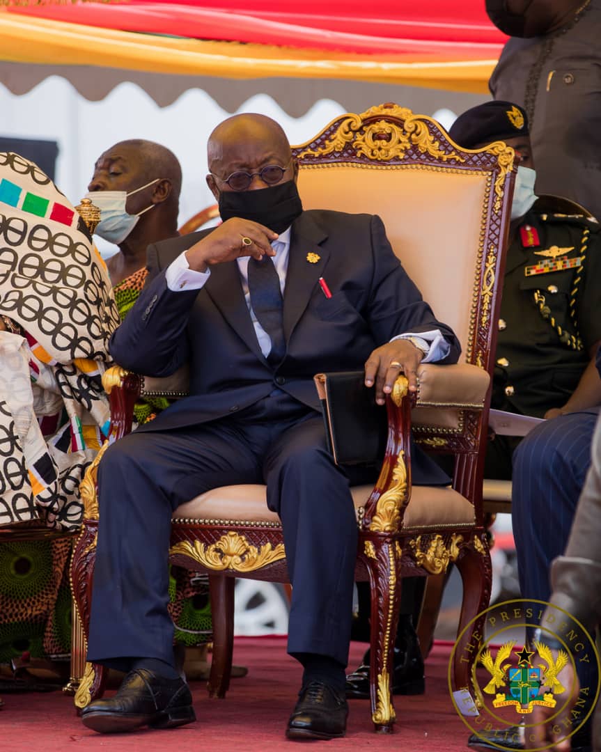 Akufo-Addo cuts sod for 20 residential facilities for Appeal Court Judges in Kumasi