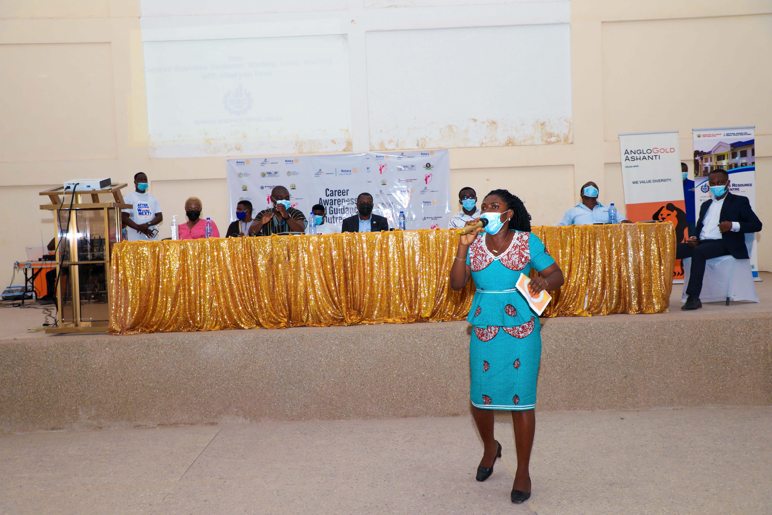 AngloGold, Rottary empower personnel of NSS and NABCO