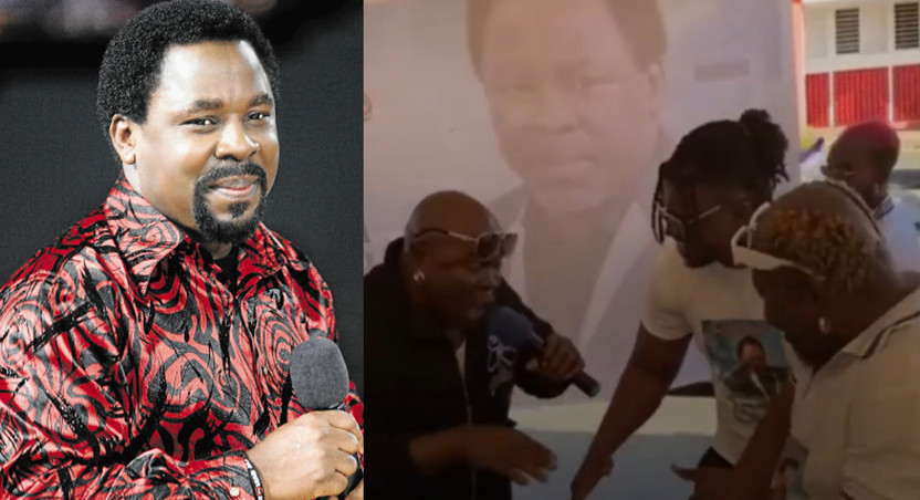 VIDEO: Ayitey Powers organises funeral for TB Joshua in Ghana