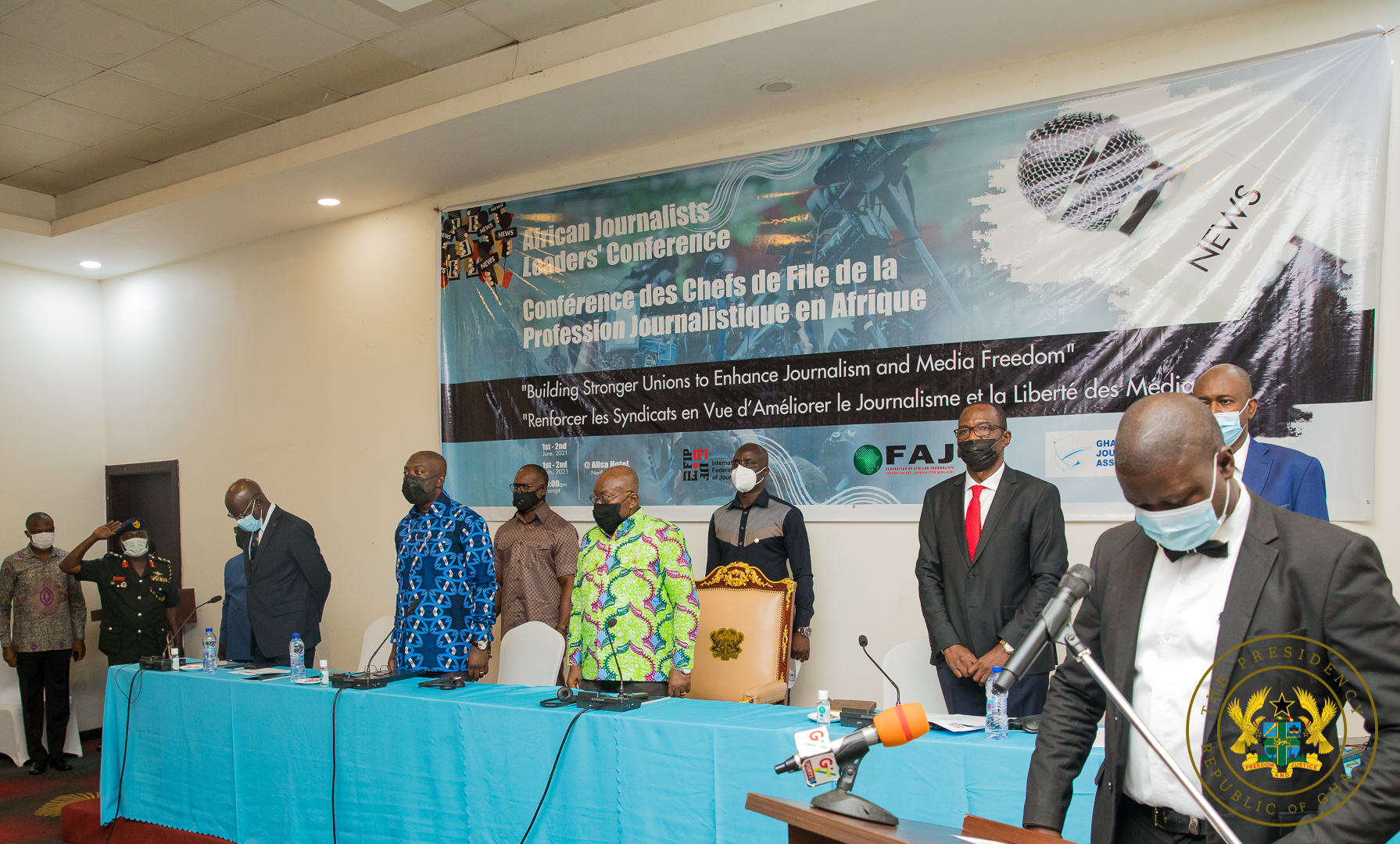 Akufo Addo applauds media for role in covid-19 fight
