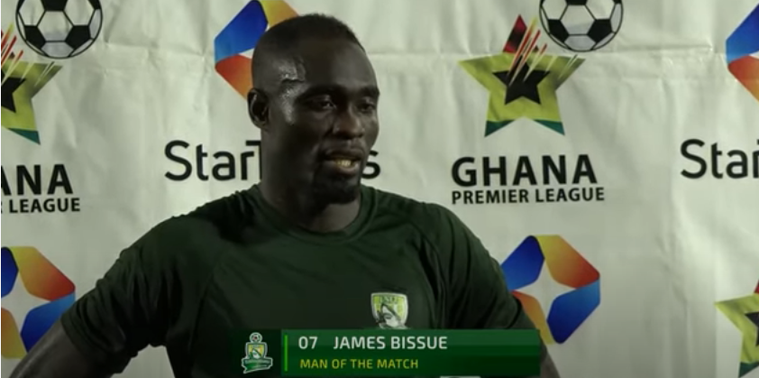 James Bissues Eyes Puskas Award