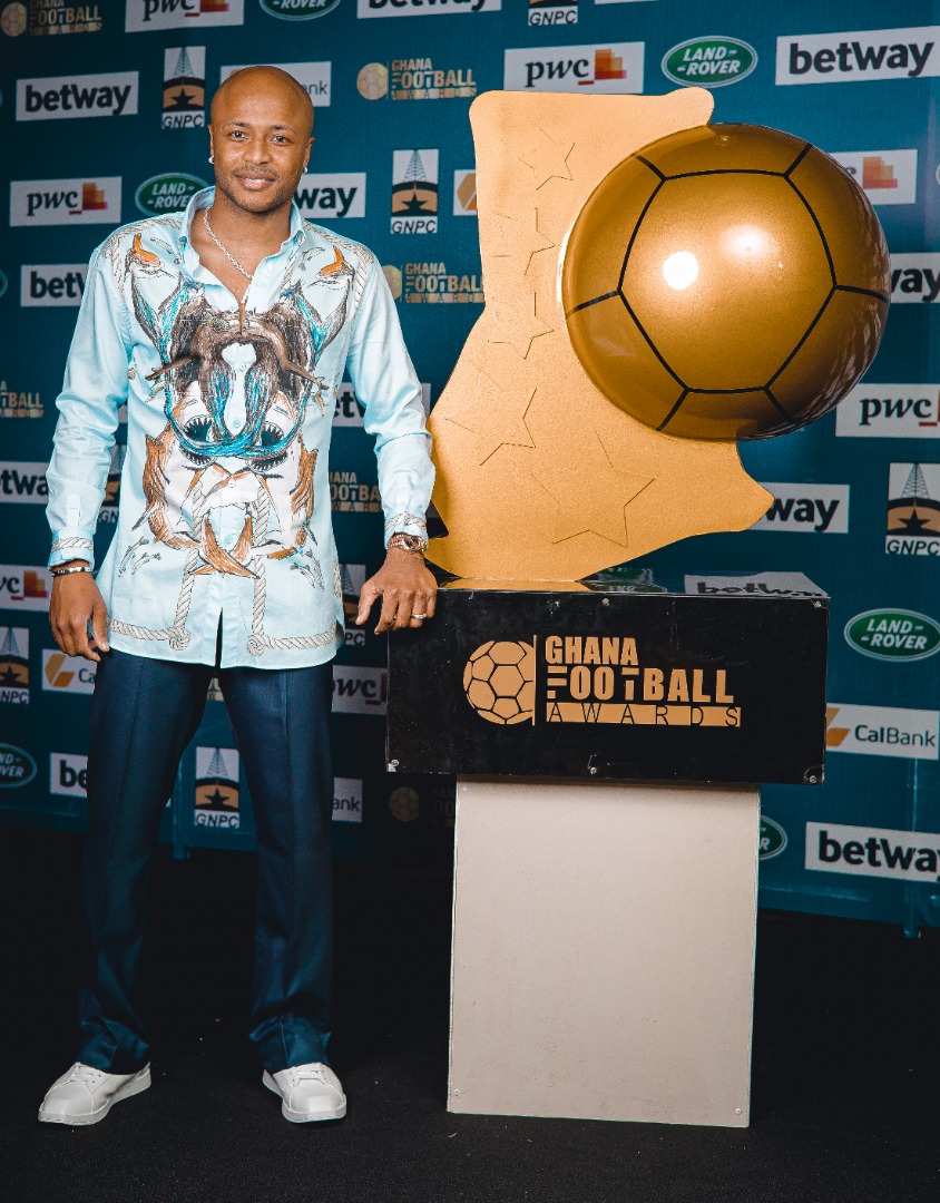 Andre Ayew wins big at Ghana Football Awards