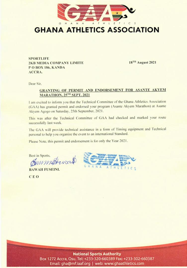 Asante Akyem Marathon 