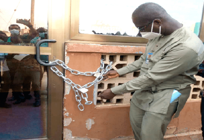 Amasaman Rent Control Office was locked but… – Wilkinson