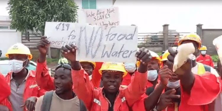 Takoradi Interchange workers agitate, abandon work over poor wages and conditions