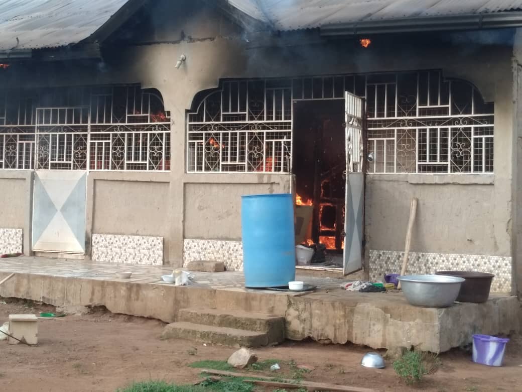 Fire Guts 3-bedroom self-contained house in Wenchi