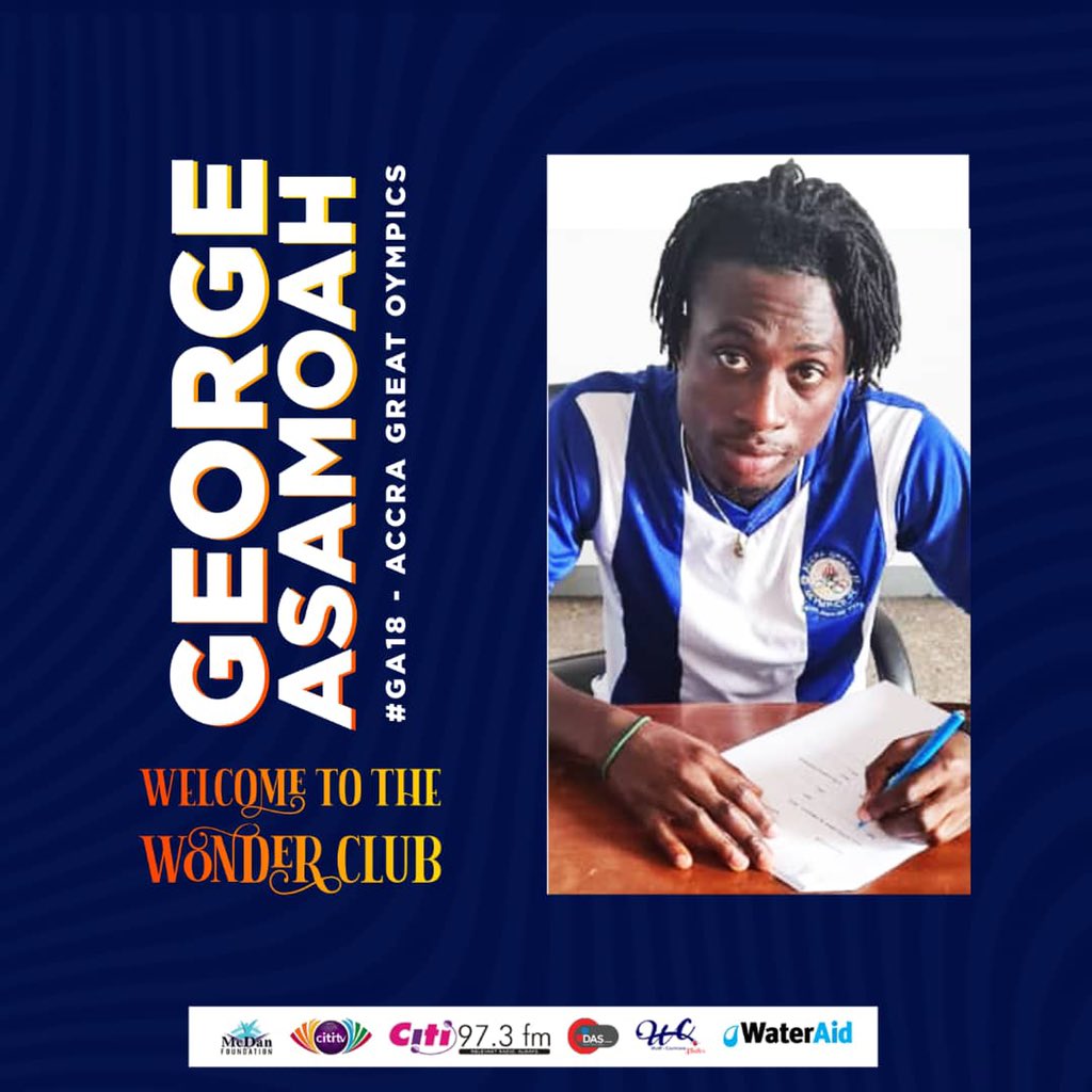 I joined Great Olympics for playing time- George Asamoah revealed