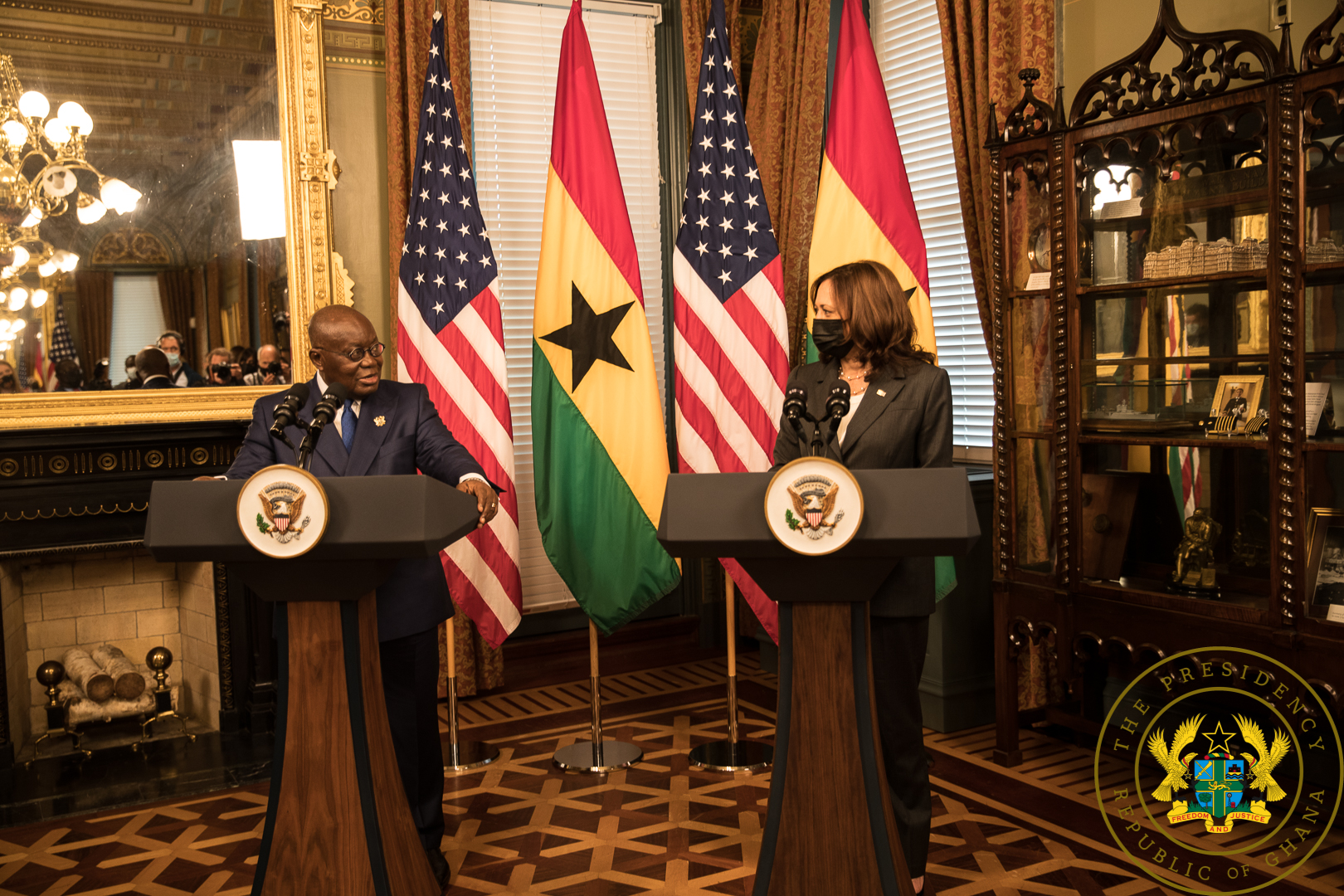 Ghana to receive 1.3 million Pfizer vaccines from US Governmet– Kamala Harris