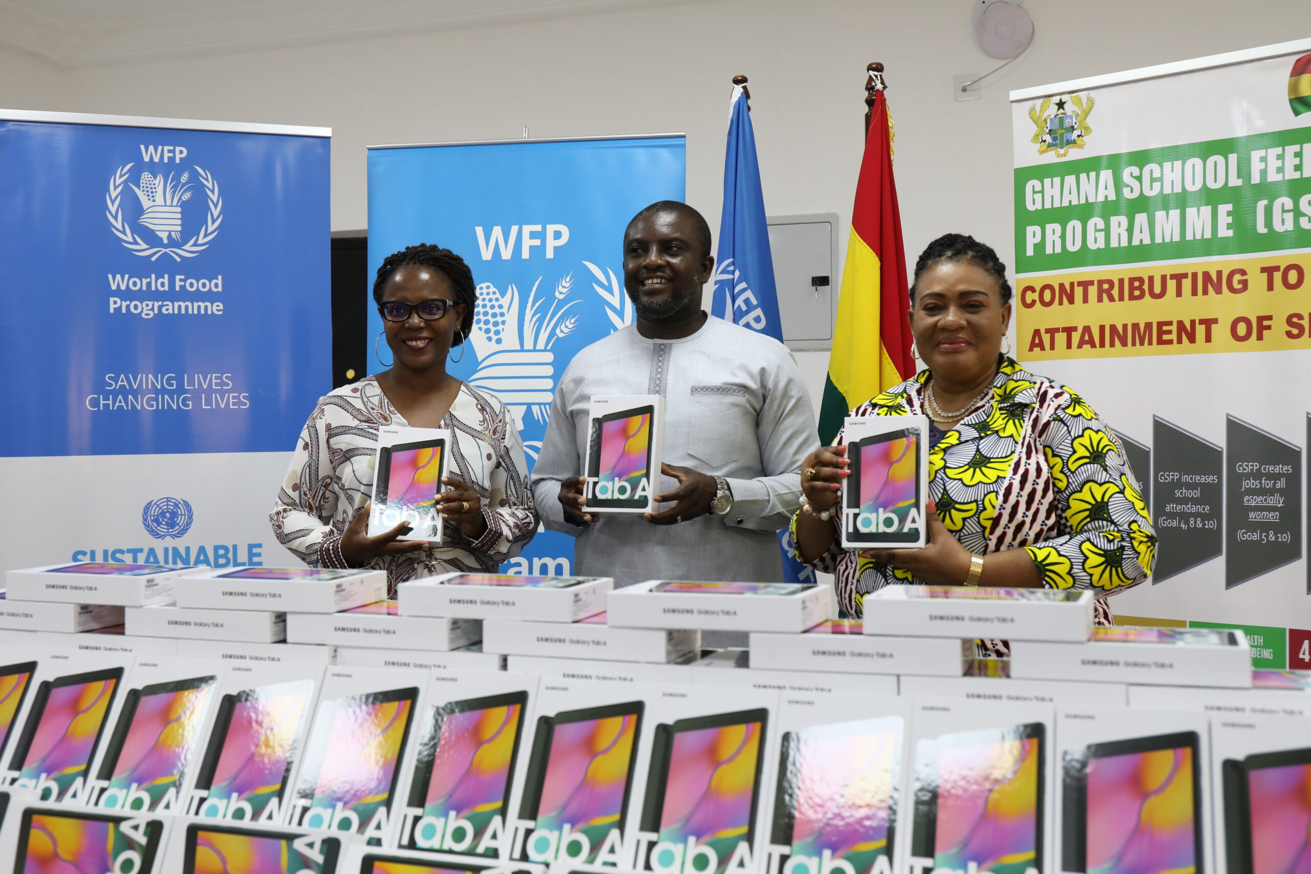 School Feeding monitoring now digitized as WFP donates 300 tablets