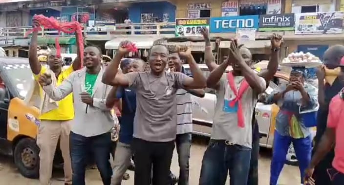 GPRTU, PROTOA drivers at Assin Fosu demonstrate over poor sanitation