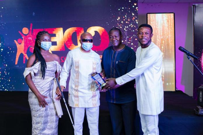 Frederick Assor receives mybet.africa Sports Award