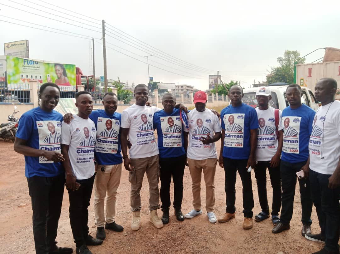 NPP delegates conference: Ashanti youth gravitate towards Odeneho Kwaku Appiah