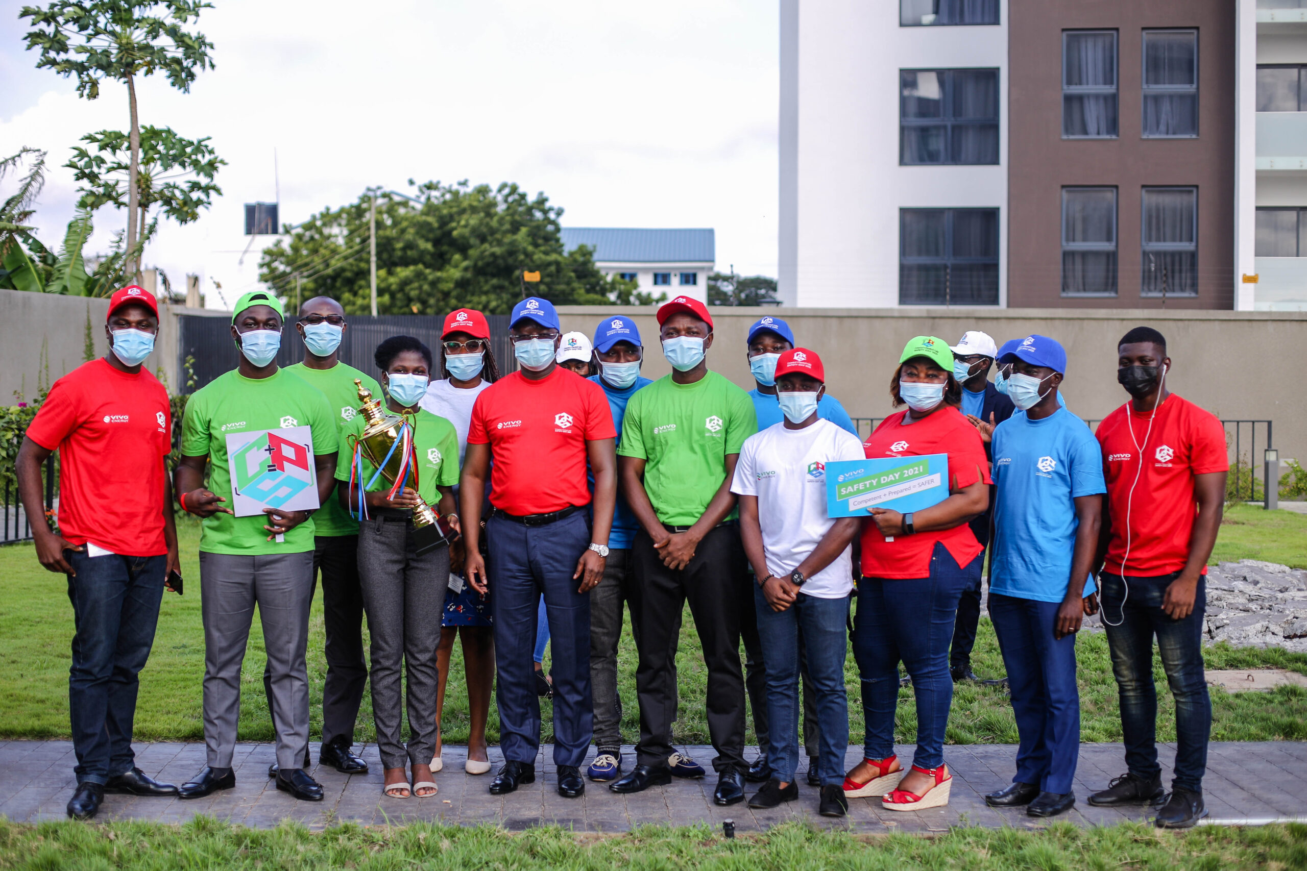 Vivo Energy Ghana winners of the 2021
